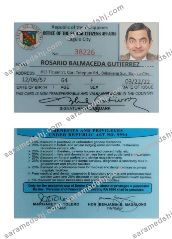Philippines citizens affairs card